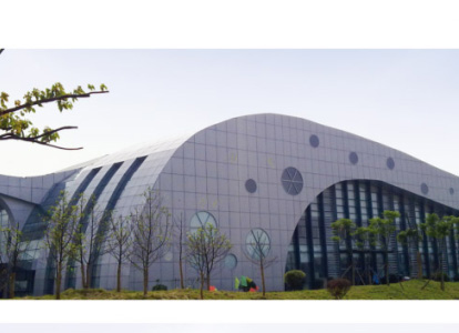 安国会议中心外景网架工程